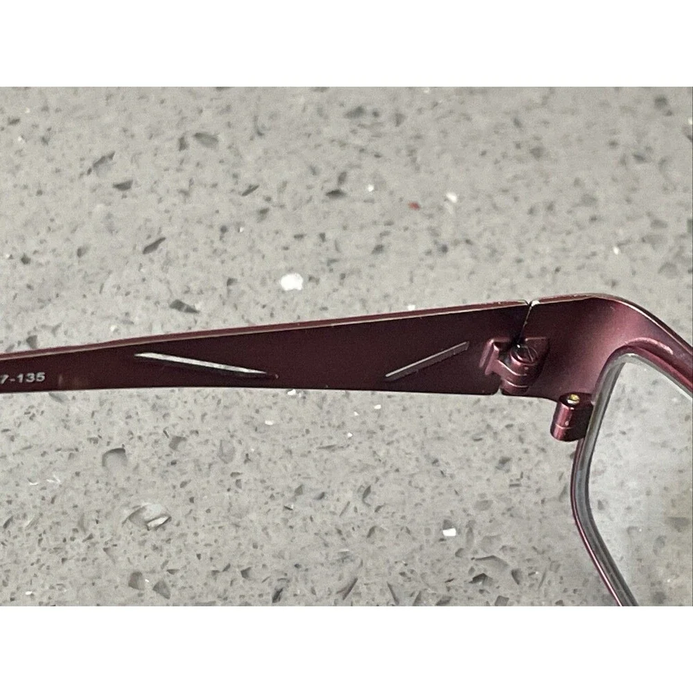 KliiK Denmark 446 411 Red EYEGLASSES GLASSES FRAMES ONLY 49-17-135 full rim